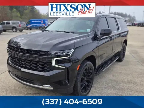 Black 2023 Chevrolet Suburban LT for sale in Leesville, LA