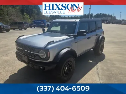Silver 2023 Ford Bronco Wildtrak for sale in Leesville, LA