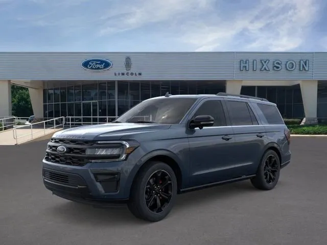 Blue 2024 Ford Expedition Limited for sale in Leesville, LA