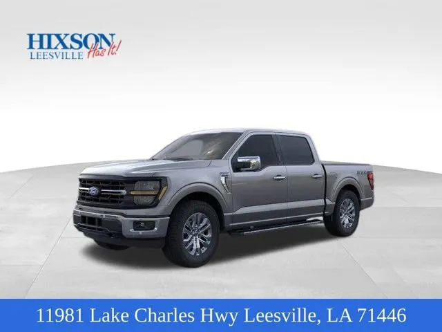 Gray 2024 Ford F-150 XLT for sale in Leesville, LA