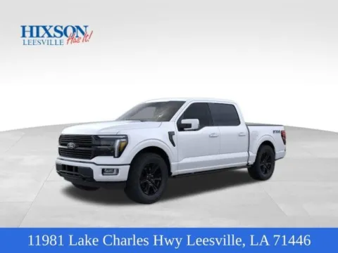 White 2024 Ford F-150 Platinum for sale in Leesville, LA