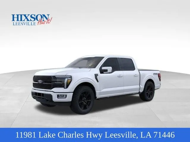 White 2024 Ford F-150 Platinum for sale in Leesville, LA