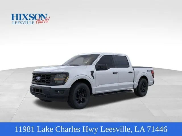 White 2025 Ford F-150 STX for sale in Leesville, LA