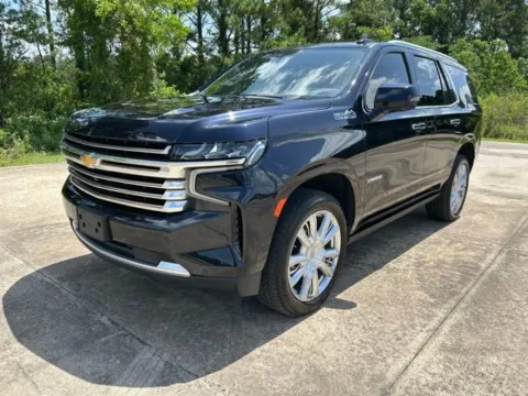 Blue 2021 Chevrolet Tahoe High Country for sale in Leesville, LA