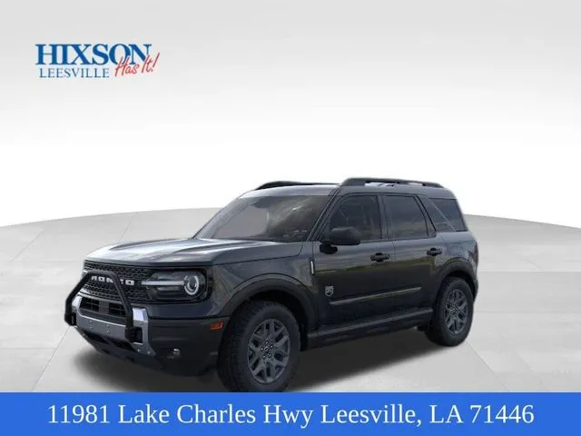 Black 2025 Ford Bronco Sport Big Bend for sale in Leesville, LA