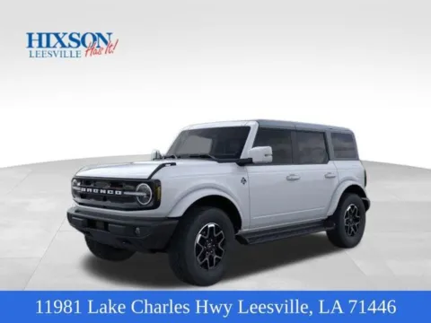 White 2025 Ford Bronco Outer Banks for sale in Leesville, LA