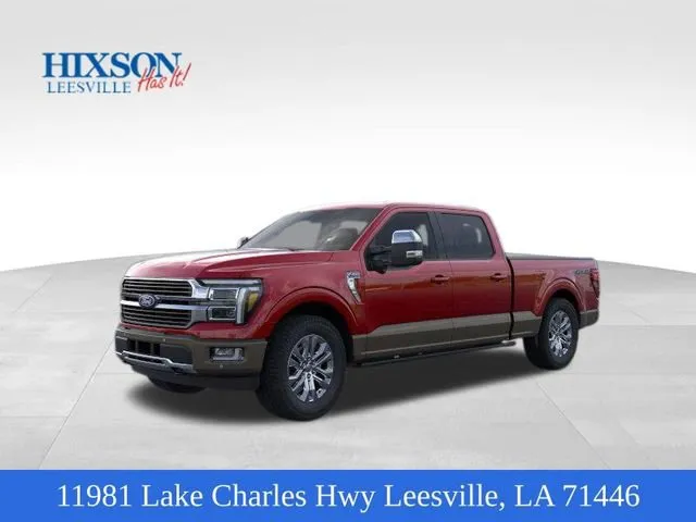 Red 2025 Ford F-150 King Ranch for sale in Leesville, LA