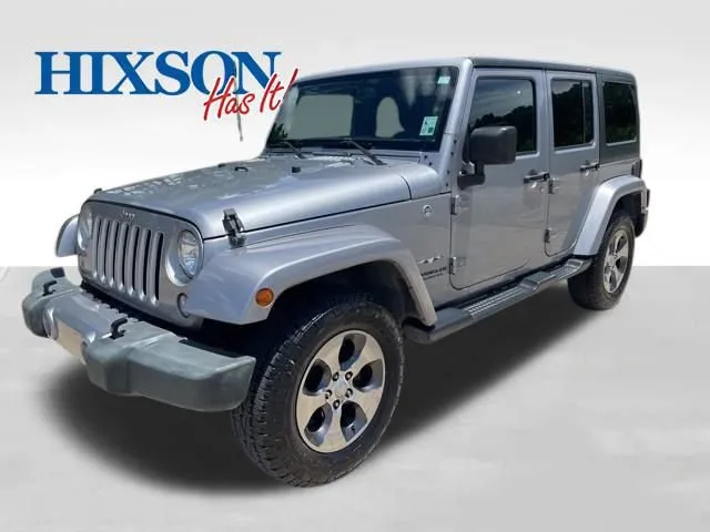 Silver 2016 Jeep Wrangler Unlimited Sahara for sale in Leesville, LA