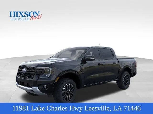 Black 2025 Ford Ranger LARIAT for sale in Leesville, LA