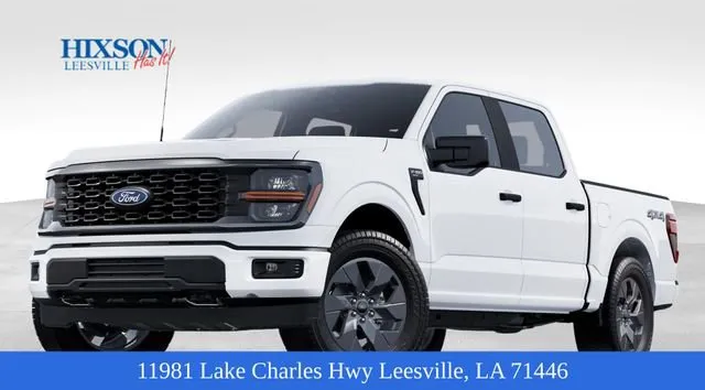 White 2025 Ford F-150 STX for sale in Leesville, LA