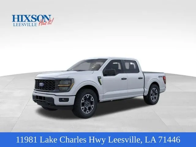 White 2025 Ford F-150 STX for sale in Leesville, LA