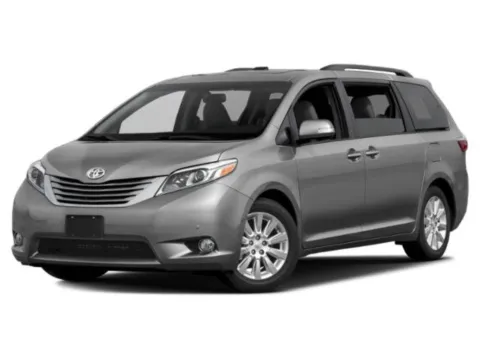 Silver 2015 Toyota Sienna XLE for sale in Leesville, LA