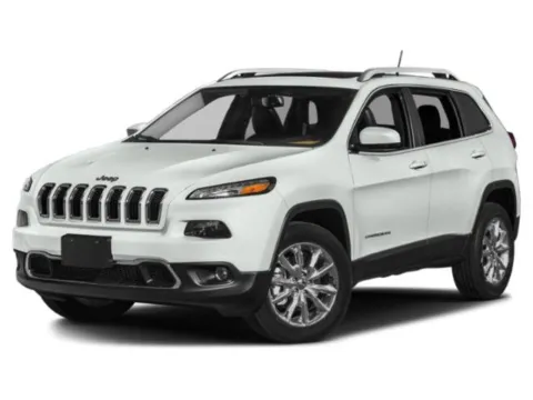 White 2015 Jeep Cherokee Limited for sale in Leesville, LA