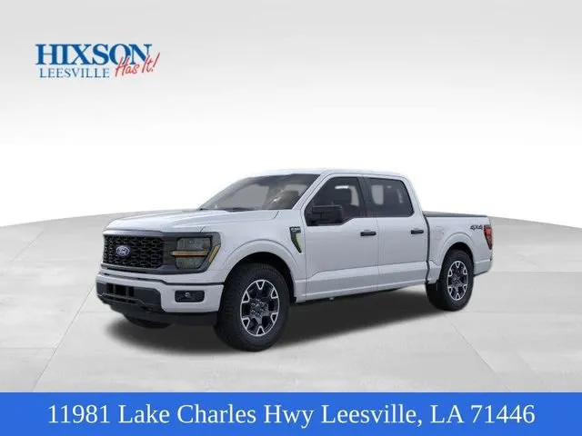 White 2025 Ford F-150 STX for sale in Leesville, LA