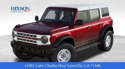 Red 2025 Ford Bronco Heritage Edition for sale in Leesville, LA