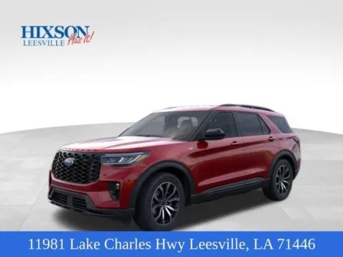 Red 2025 Ford Explorer ST-Line for sale in Leesville, LA