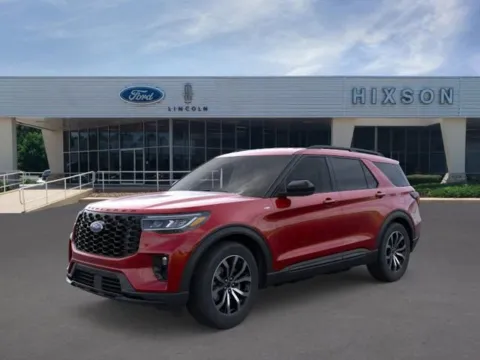 Red 2025 Ford Explorer ST-Line for sale in Leesville, LA