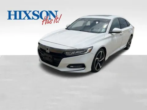 White 2020 Honda Accord Sedan Sport for sale in Leesville, LA