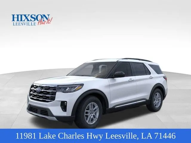 White 2025 Ford Explorer Active for sale in Leesville, LA