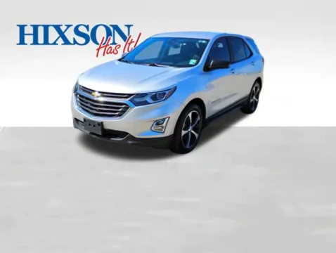 Silver 2021 Chevrolet Equinox LS for sale in Leesville, LA