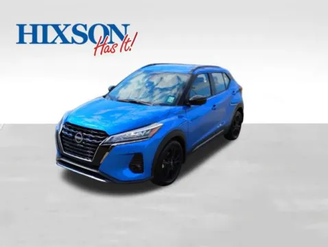 Blue 2023 Nissan Kicks SR for sale in Leesville, LA