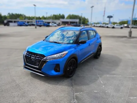 Blue 2023 Nissan Kicks SR for sale in Leesville, LA
