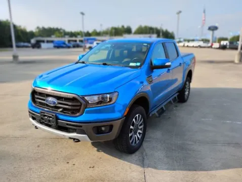 Blue 2021 Ford Ranger LARIAT for sale in Leesville, LA