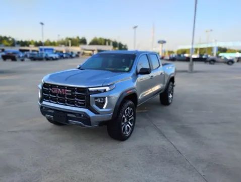Gray 2024 GMC Canyon 4WD AT4 for sale in Leesville, LA