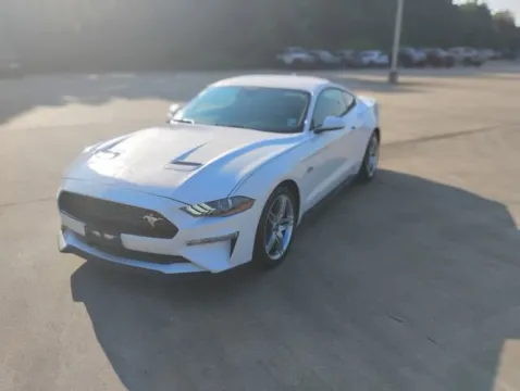 White 2021 Ford Mustang EcoBoost for sale in Leesville, LA