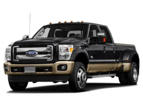 White 2015 Ford Super Duty F-350 DRW Platinum for sale in Leesville, LA