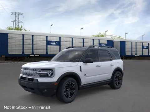 White 2025 Ford Bronco Sport Outer Banks for sale in Leesville, LA