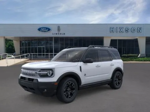 White 2025 Ford Bronco Sport Outer Banks for sale in Leesville, LA