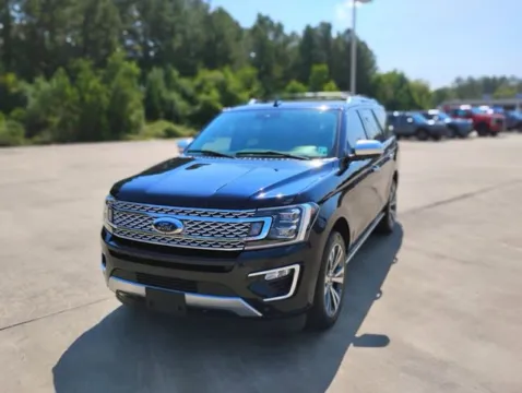 Blue 2021 Ford Expedition Platinum for sale in Leesville, LA