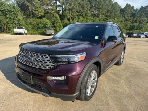 Red 2023 Ford Explorer Limited for sale in Leesville, LA
