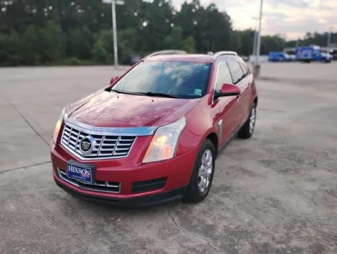 Red 2016 Cadillac SRX Luxury Collection for sale in Leesville, LA