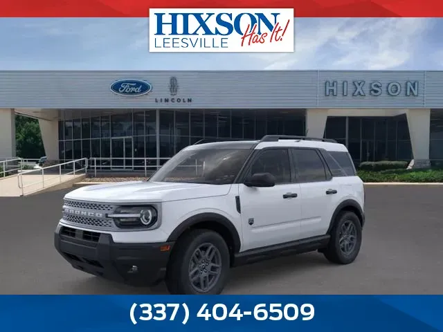 White 2025 Ford Bronco Sport Big Bend for sale in Leesville, LA