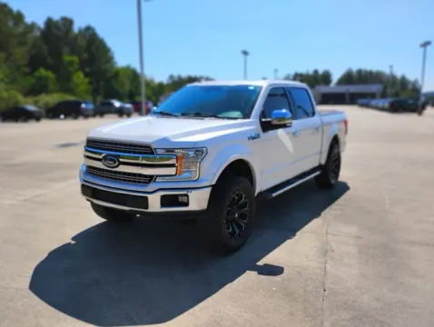 White 2018 Ford F-150 LARIAT for sale in Leesville, LA