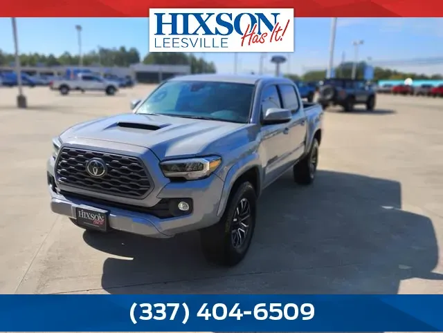 Gray 2021 Toyota Tacoma TRD Sport for sale in Leesville, LA