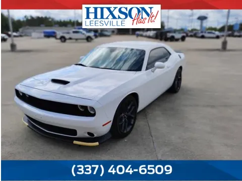 White 2023 Dodge Challenger GT for sale in Leesville, LA
