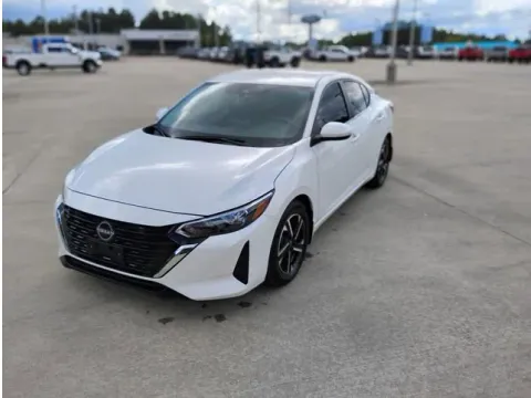 White 2024 Nissan Sentra SV for sale in Leesville, LA