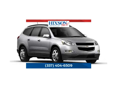 Black 2011 Chevrolet Traverse LT w/1LT for sale in Leesville, LA