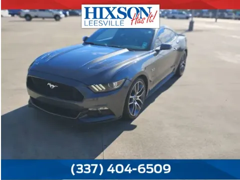 Gray 2015 Ford Mustang GT Premium for sale in Leesville, LA
