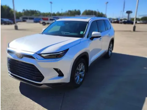 White 2025 Toyota Grand Highlander Limited for sale in Leesville, LA