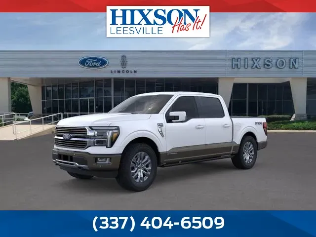 White 2025 Ford F-150 King Ranch for sale in Leesville, LA
