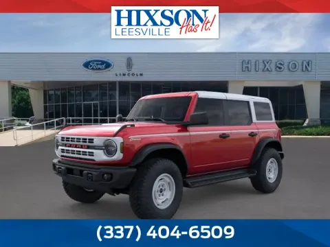 Red 2025 Ford Bronco Heritage Edition for sale in Leesville, LA