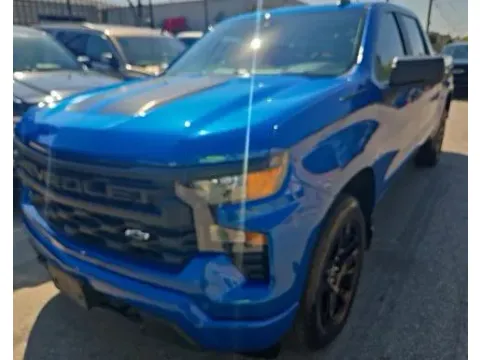 Blue 2023 Chevrolet Silverado 1500 Custom for sale in Leesville, LA