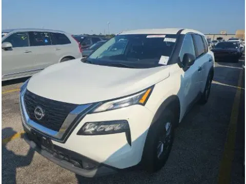 White 2023 Nissan Rogue S for sale in Leesville, LA