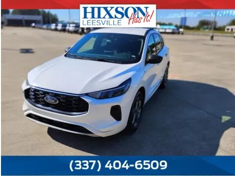 White 2023 Ford Escape ST-Line for sale in Leesville, LA