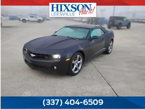 Blue 2013 Chevrolet Camaro LT for sale in Leesville, LA