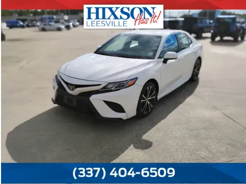 White 2020 Toyota Camry SE for sale in Leesville, LA